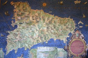西西里岛地图 作者 伊格纳齐奥·丹蒂