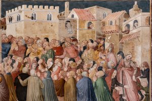 壁画细节 作者 Ilario 和其他人 Ugolino di Prete