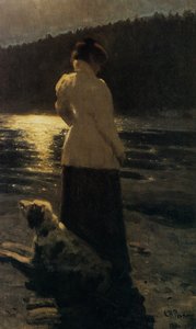 1896年月夜 作者 伊利亚·叶菲莫维奇·列宾