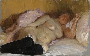纳塔利娅·诺德曼（Natalia Nordman Sleeping），1900年代