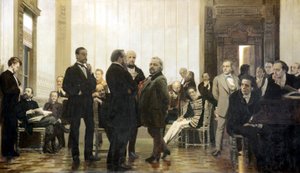 斯拉夫作曲家，1871-1872年 作者 伊利亚·叶菲莫维奇·列宾