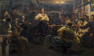 "VETCHORNITSI 作者 伊利亚·叶菲莫维奇·列宾