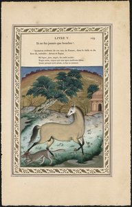 马与狼马与狼，1837-1839年。