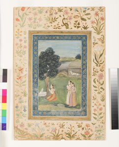 Bhairava的Bhairavi Ragini，1780年 作者 印度学校