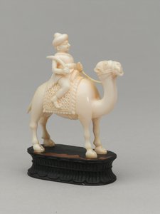 黑骑士，棋子，印度，约1820年 作者 印度学校