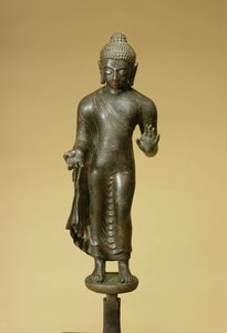 佛、笈多、佛那（青铜） 作者 印度学校