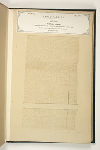 来自印度纺织品制造商收藏的粗棉花Benares，由John Forbes Watson于1866年出版 作者 印度学校