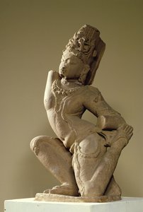 Harihara在alidha姿势跳舞，Prathara王朝
