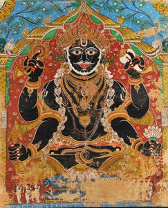 Jagannath（壁画） 作者 印度学校