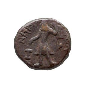 Kushan Coin，AD 127-155（copper） 作者 印度学校