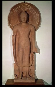 站在佛陀，来自贾马尔普尔 作者 印度学校