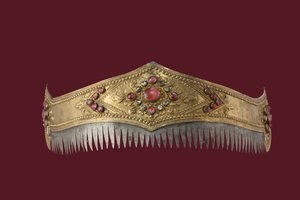 Crown, Bulelen Regency (金、银、红宝石和钻石) 作者 印尼学校