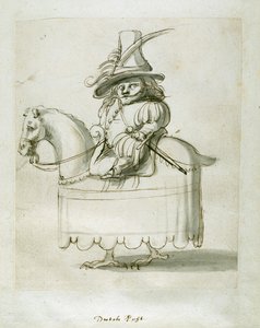 荷兰之页（纸上的笔和墨 作者 伊尼戈·琼斯（Inigo Jones）