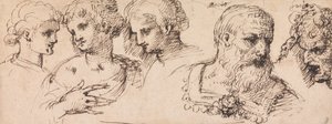 五个古典头像 作者 伊尼戈·琼斯（Inigo Jones）