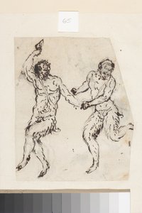 萨提尔（纸上钢笔和棕色墨水 作者 伊尼戈·琼斯（Inigo Jones）