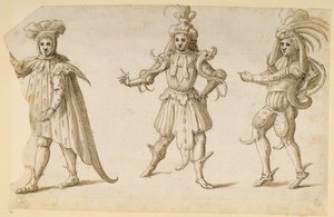 三天，c1611（纸本笔墨） 作者 伊尼戈·琼斯（Inigo Jones）