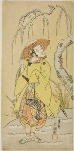 11 月 1 日起在中村剧场演出的话剧《金花：猛将凯旋》第二部中饰演安方宇都宫家臣沼太郎的演员岚大藤八一世 作者 一物斋文长