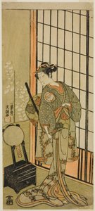 1769 年正月在中村剧场（？）演出的《曾我莫言爱吾若松》（？ 作者 一物斋文长