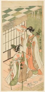 神社舞者（美子）大松和大南