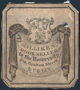 贸易卡，Milliken 作者 爱尔兰学校