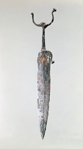 Dagger，Halstatt Culture，公元前750年至公元前450年（铁）