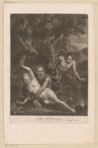 潘和西林克斯
Pan et Syrinx（物体上的标题）