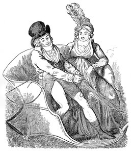 金翅雀和他的情妇，1796年。