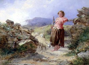小牧羊女 作者 艾萨克·亨塞尔