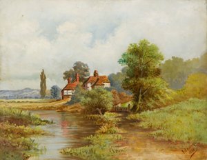 景观》，1893年 作者 艾萨克·约翰·威廉姆斯
