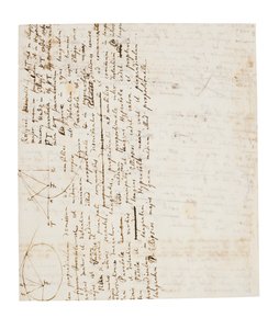 对《数学原理》的两页修订内容 作者 艾萨克·牛顿