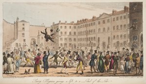 1824年，伦敦出版了“英国间谍”（Surrey Collegians） 作者 艾萨克·罗伯特·克鲁克香克