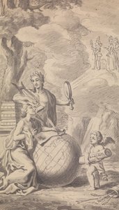 1775 年第 VII 卷第 I 期正面插图，选自《城乡杂志 作者 艾萨克·泰勒