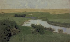 小河伊斯特拉（1885-1886） 作者 艾萨克·伊里奇·列维坦
