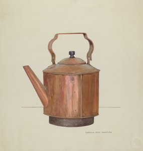 铜制茶水壶