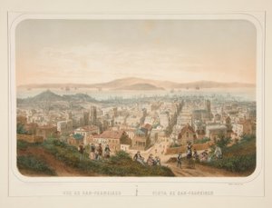 圣弗朗西斯科景观；Vista de San-Fransisco