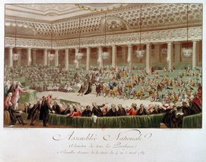 8 月 4 日夜（彩色雕刻）