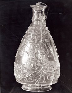 Ewer与Saint-Denis，埃及，法蒂玛时期的财政部，10世纪后期（水晶）