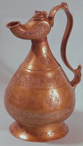 Jug，来自伊朗呼罗珊，1218（铜）