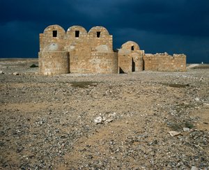 View of Qasr Amra, desert castles (711-715) 作者 伊斯兰学校