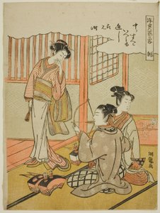 箭术（沙），选自 "浮世六绝非正式版本 "系列 作者 oda田K