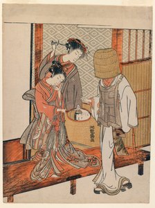 虚荣伪装，1770（彩色木版画） 作者 oda田K