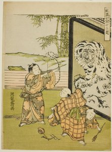 虎，选自 "十二生肖时尚儿童（Furyu kodomo juni shi）"系列