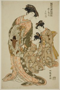 Kanaya 的 Ukifune，选自 "时尚模特 "系列：如嫩叶般清新的新设计（雏形若菜初叶）"系列中的作品