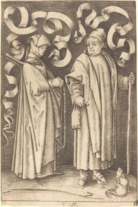 教会的人 作者 以色列·范·麦肯纳姆（Israhel van Meckenem）