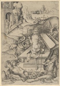 复活，.n.d. 作者 以色列·范·麦肯纳姆（Israhel van Meckenem）