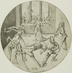 莫里斯舞者 作者 小艾希拉（Israhel van Meckenem）