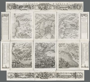 拉罗谢尔的围攻，1628-1630。 作者 以色列亨丽特