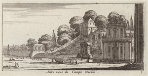 在Campo Vacine的其他街道 作者 以色列·西尔维斯特（IsraëlSilvestre）