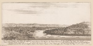 从卡图尔修道院眺望里昂
Veue de Lyon de la Maison des Peres Chartreux（物品上的标题）