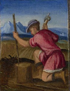 本月的劳动：2月，c。 1580